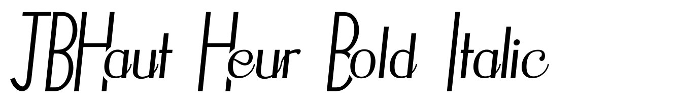 JBHaut Heur Bold Italic